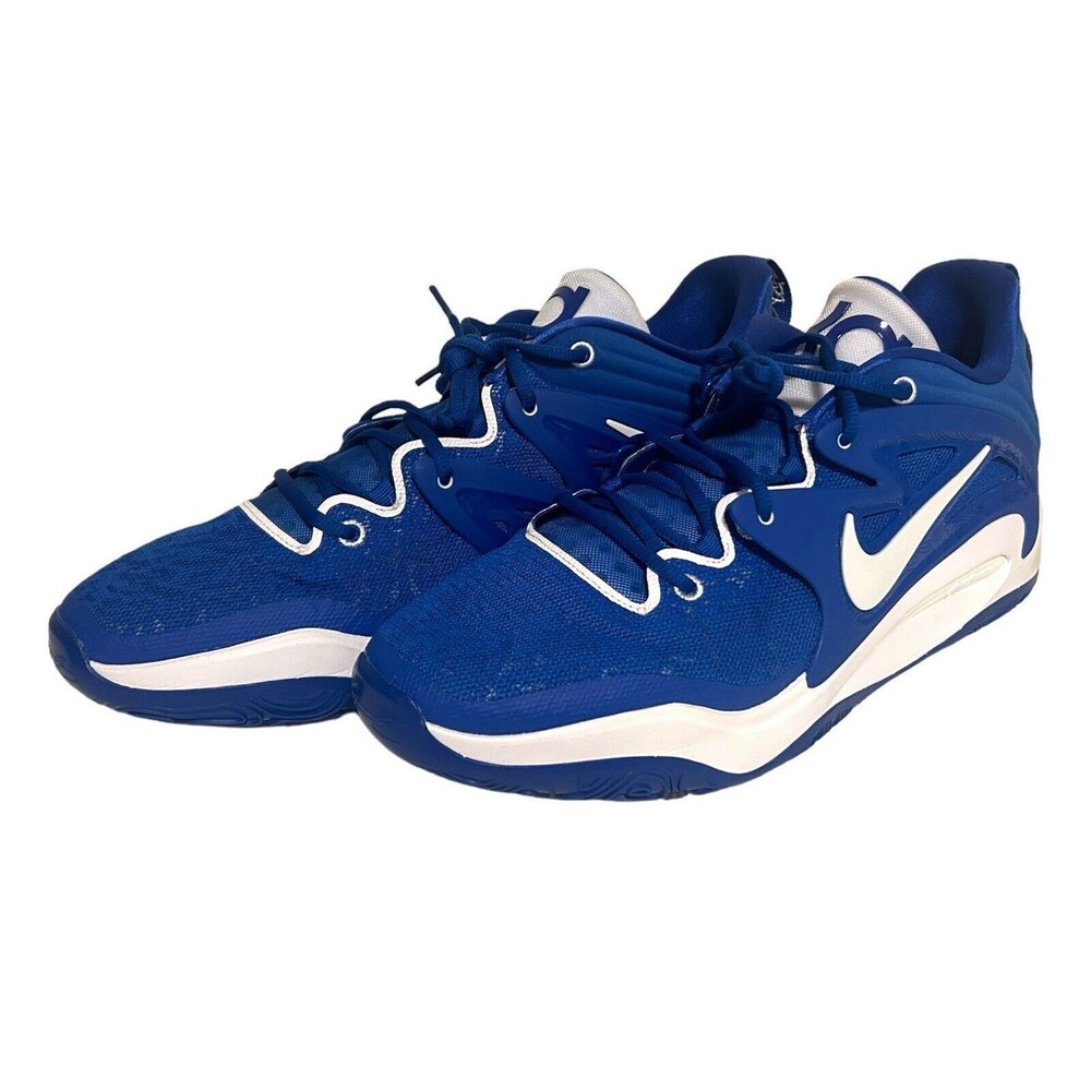 Nike KD 15 TB Promo Basketball Shoes Royal Blue White DX6648-400 Men's Size 18